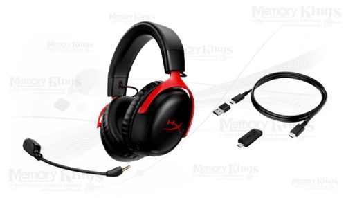 AURICULAR Gaming Wireless HYPERX Cloud III Black|R
