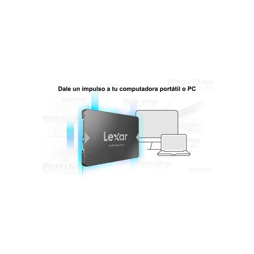 DISCO SOLIDO LEXAR NS100 1TB SATA 2.5" SOLID STATE DRIVE 550MB/S READ