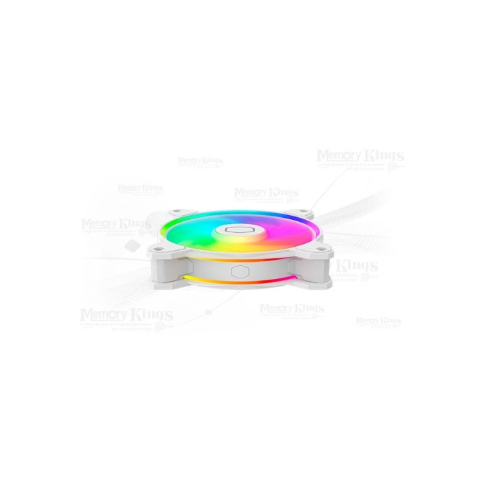 COOLER CASE 120MM COOLER MASTER MF120 HALO 2 WHITE