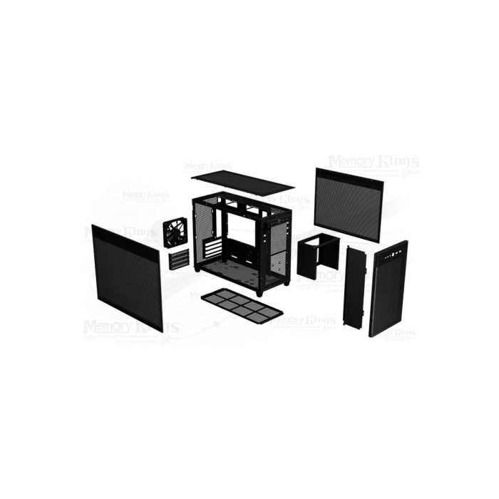 CASE Mini Tower ASUS PRIME GAMING AP201 BLACK