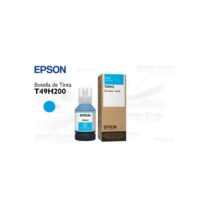 Botella de TINTA EPSON T49H200 Cian