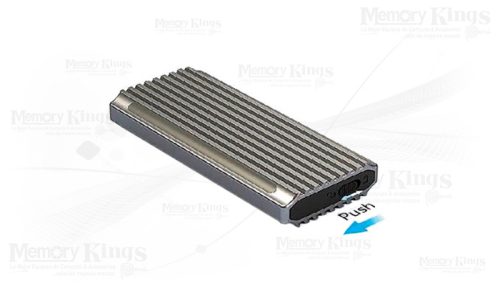 CASE USB-C Y USB3.0 a SSD NVME M.2 ENCORE Aluminio