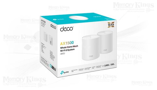 ROUTER TP-LINK Mesh Deco X10(PAQx2) AX1500 2BAND