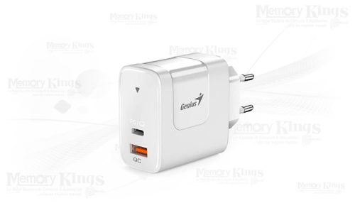 CARGADOR DE PARED GENIUS 20W WHITE