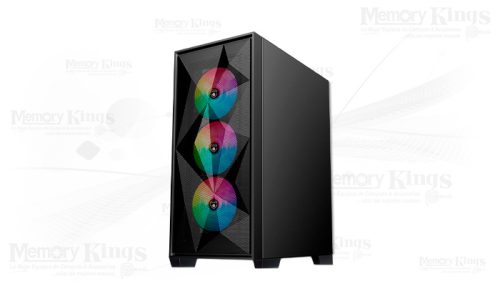CASE Mid Tower ANTRYX RX-250 4FAN ARGB BLACK