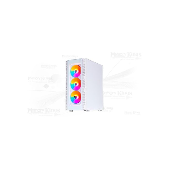 CASE Mid Tower ANTRYX RX-260 4FAN ARGB WHITE