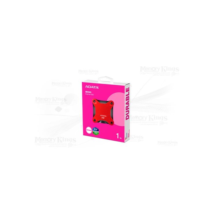 UNIDAD SSD USB 1TB ADATA SD620 RED PC|PS|XB