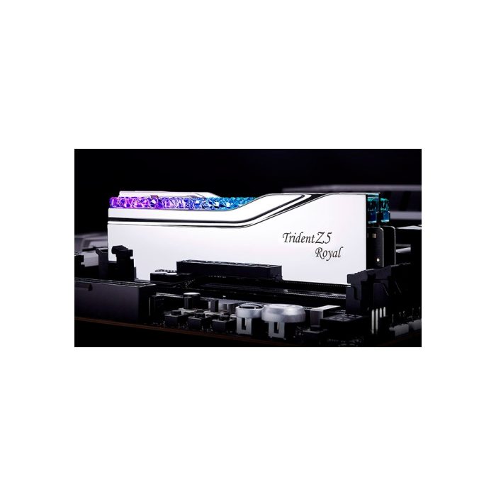 MEMORIA DDR5 32GB 6400 CL30 G.SKILL TRIDENT Z5 ROYAL (2x16GB) SILVER
