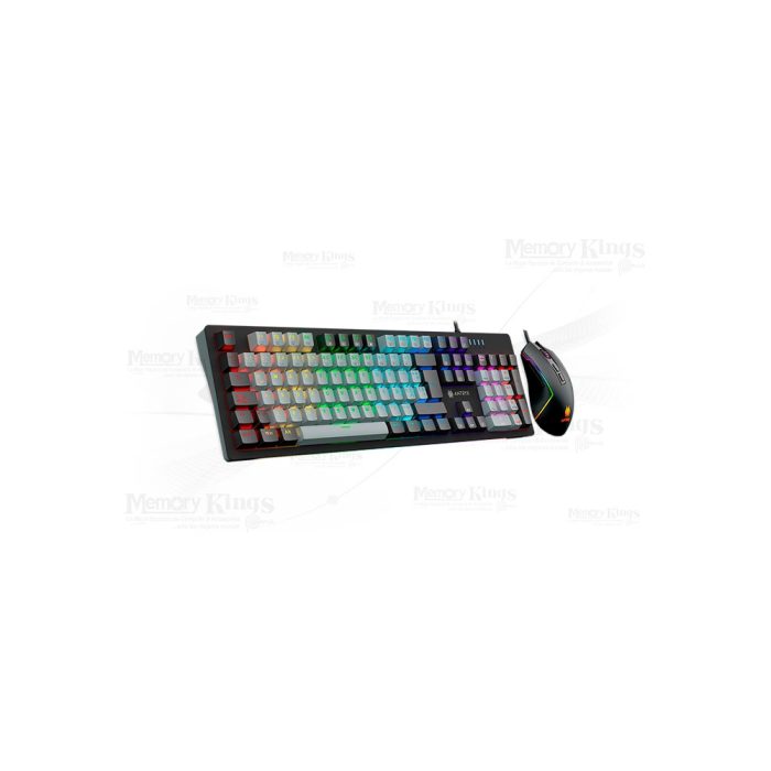 TECLADO+MOUSE Gaming ANTRYX GC-5600 MECANICO SWITH RED ARGB