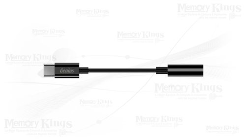 ADAPTADOR USB-C a 3.5mm GENIUS ACC-C100 Black