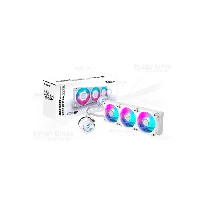 COOLER CPU Liquid 360 GIGABYTE AORUS WATERFORCE II 360 ICE WHITE