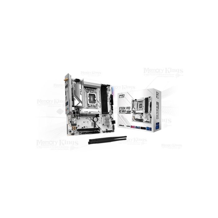PLACA ASROCK B760M PRO RS WIFI WHITE D5 1700 mATX