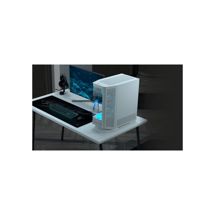 CASE Mid Tower COUGAR FV270 RGB Glass Brightly WHITE