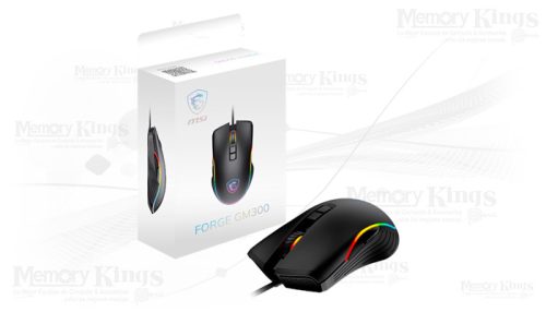 MOUSE Gaming MSI FORCE GM300 LED LIGHT RGB 7.2K