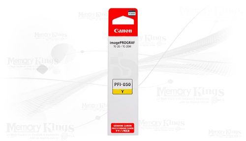 Botella de TINTA CANON PFI-050Y Yellow 70ml.