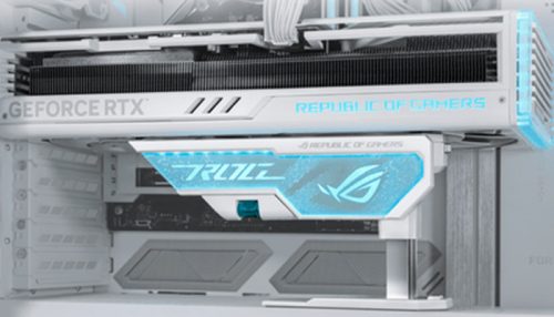 SOPORTE DE GPU ASUS ROG HERCULX 3D ARGB White