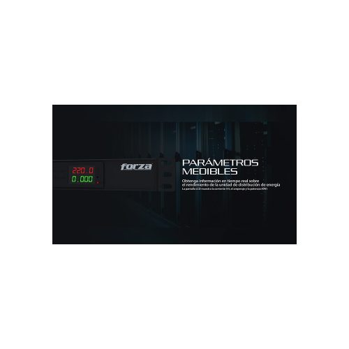 PDU MEDIBLE FORZA FPD-1012M1U 4000W 10 Tomas