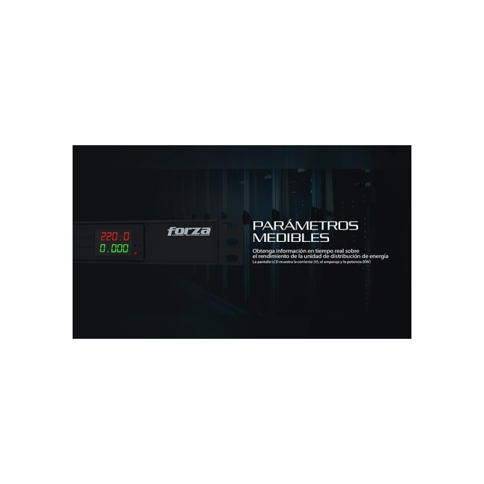 PDU MEDIBLE FORZA FPD-1012M1U 4000W 10 Tomas
