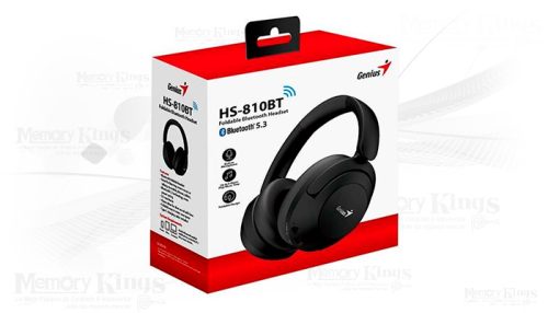 AURICULAR GENIUS HS-810BT BLUETOOTH BLACK