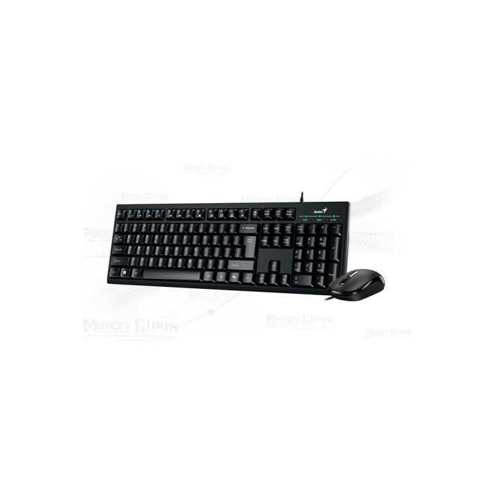 TECLADO+MOUSE GENIUS KM-100SE AI COPILOT USB BLACK