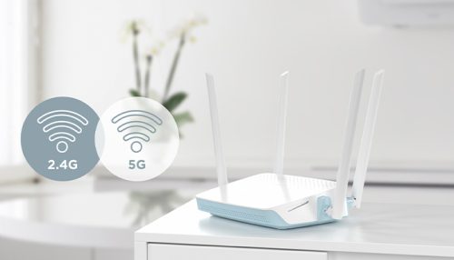 ROUTER D-LINK R12 AC1200 2BAND 4antenas WiFi-5