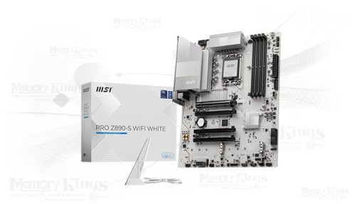 PLACA MSI PRO Z890-S WIFI WHITE D5 1851 ATX