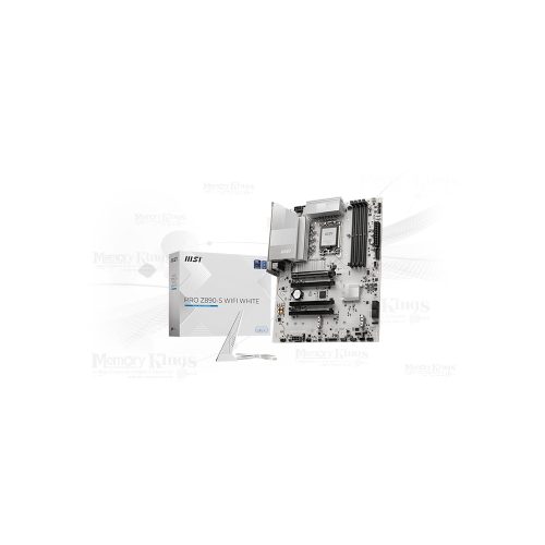 PLACA MSI PRO Z890-S WIFI WHITE D5 1851 ATX