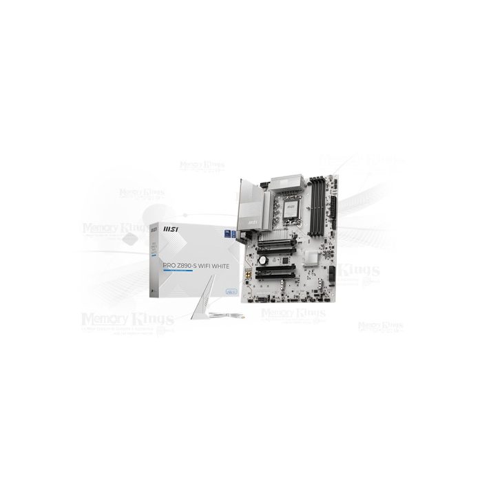 PLACA MSI PRO Z890-S WIFI WHITE D5 1851 ATX