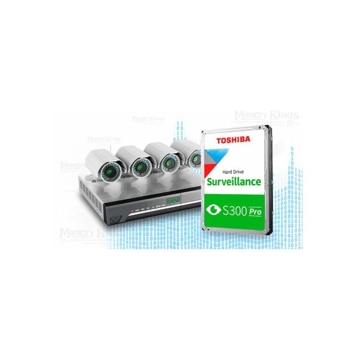 DISCO DURO 10TB TOSHIBA S300 PRO 512MB Vigilancia