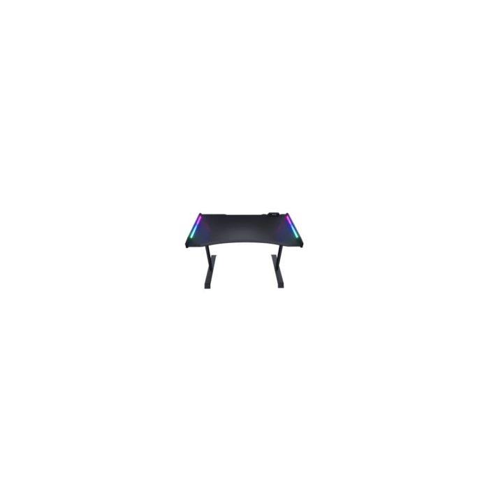COUGAR MARS Mesa para gaming - 1250mm Ancho de Sobremesa x 740mm Profundidad de la Superficie de la Mesa - 810mm Altura - Juegos, Teclado, Monitor - Negro
