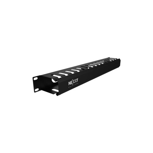 Nexxt Solutions - Conducto de organización de cables de bastidor (horizontal) - 1U - 19"