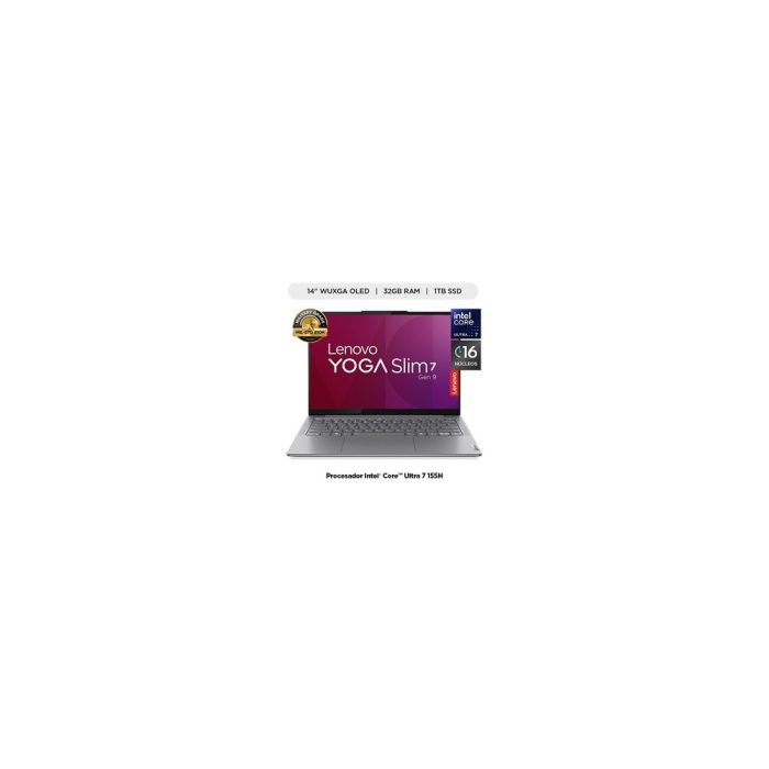 Intel CU 7 155H  - RAM 32GB LPDDR5 - 1TB SSD - Video Integrado - FreeDOS  -  14in WUXGA - Gray - Garantia 1Year Carry In