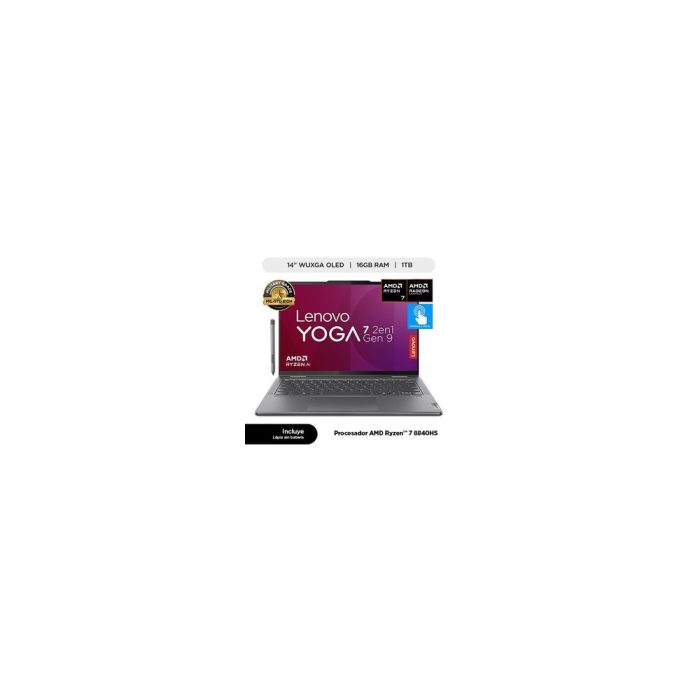 AMD R7 8845HS - 16GB Unificada - 1TB SSD - Video Integrado AMD Radeon Graphics - FreeDOS  -  14in WUXGA - Gray - Garantia 1Year Carry In