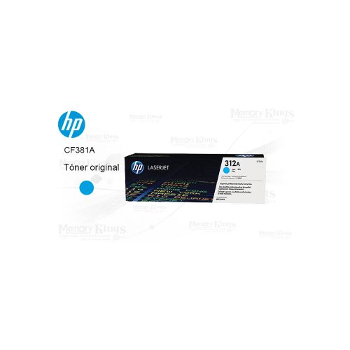 Cartucho de Toner HP 312A Cian Original 2700pag.