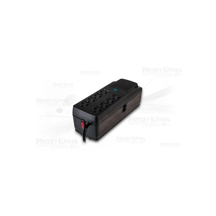 ESTABILIZADOR 1200VA(600W) CENTRALION 8-Tomas1pt-USB