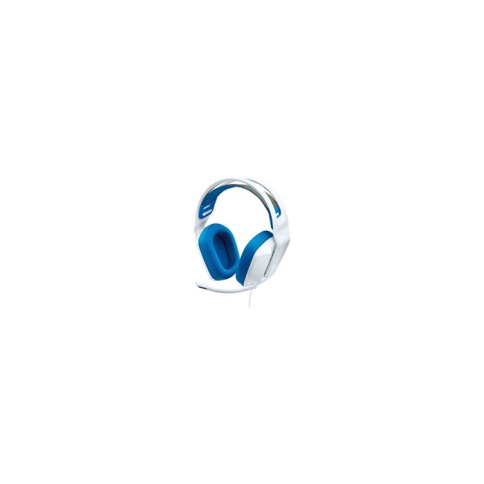 Logitech G G335 Wired Gaming Headset - Auricular - tamaño completo - cableado - conector de 3,5 mm - blanco