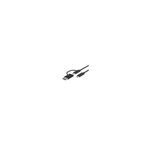 Xtech - USB cable - USB-C USB-A - USB Type C - 1.82 m - 2 in one braided XTC-532