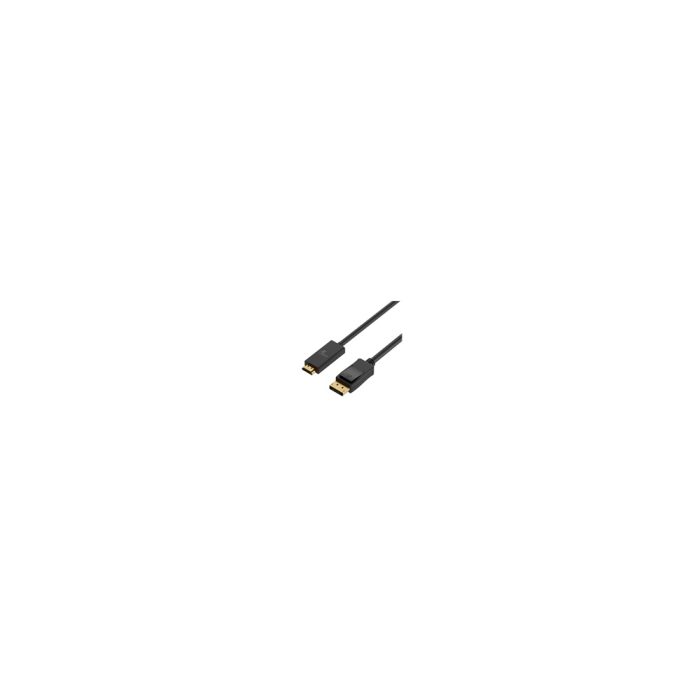 Xtech - Display cable - DisplayPort DP - HDMI - 3 m - Black - DP (m) to HDMI (m) XTC-359