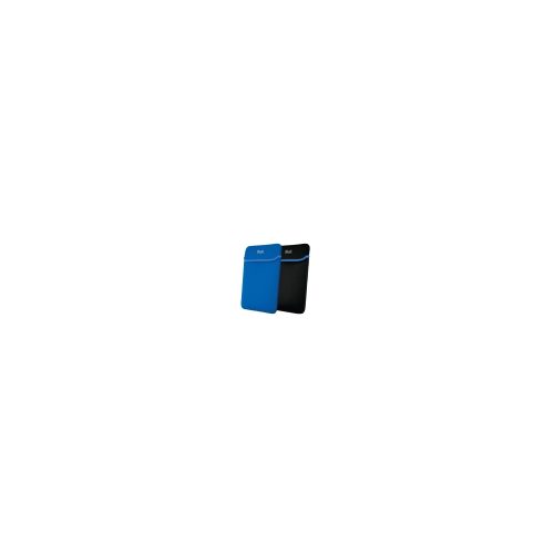 Klip Xtreme - Notebook sleeve - 14.1 in - Black blue - neoprene reversable