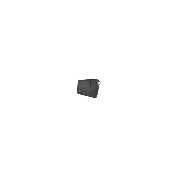 Klip Xtreme - Notebook sleeve - 15.6" - Polyester - Gray - with Pocket