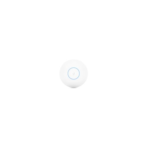 Ubiquiti - U6-LR - Wireless access point - Ø220 x 48 mm - 48V 0.5A PoE adapter (Not included) - LEDs White/blue