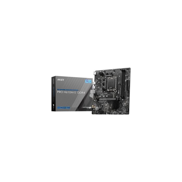 LGA 1700  INTEL MSI PRO-H610M-S-DDR4 3200 MHZ HDMI PCI MATX