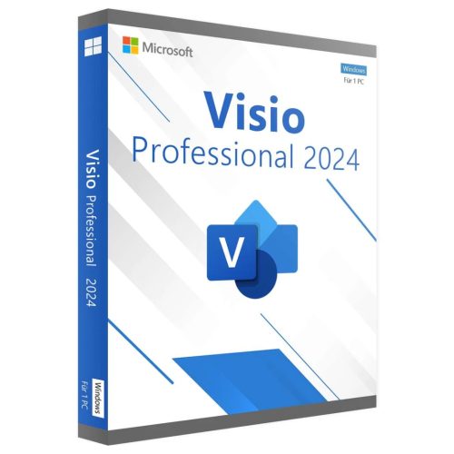 Microsoft Visio Professional 2024 - Base License - Download - MacOS / Windows - EP2-07110