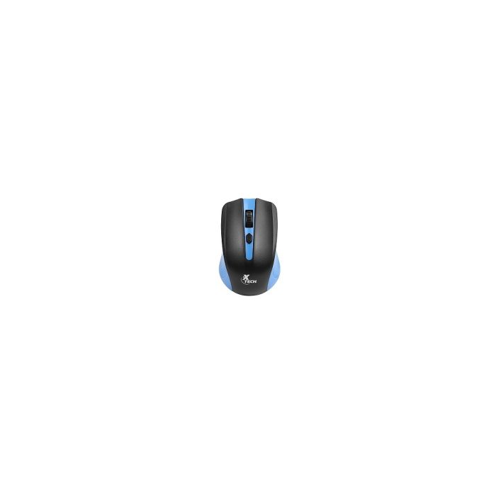 Xtech - Mouse - 2.4 GHz - Wireless - Blue - 1600 dpi XTM-310BL