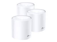 TP-LINK Deco X20 - Sistema Wi-Fi - (3 enrutadores) 1GbE - Wi-Fi 6 - Doble banda