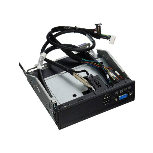 Panel frontal Lenovo 00MV367, 2 USB, 1 VGA, Power, 5.25", para Lenovo System x3550 M5.