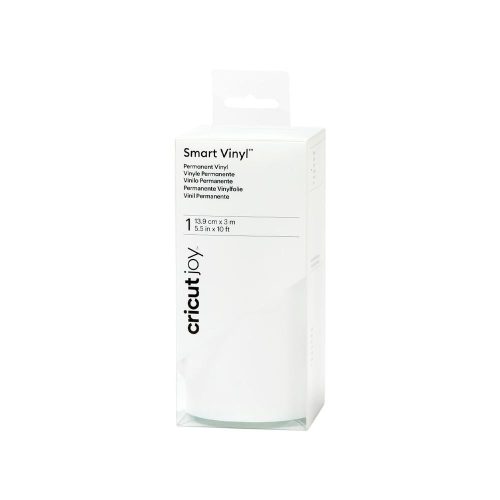 Cricut | Vinilo Permanente Smart | Color Blanco | Rollo de Mejor Valor 13.9cm x 3m