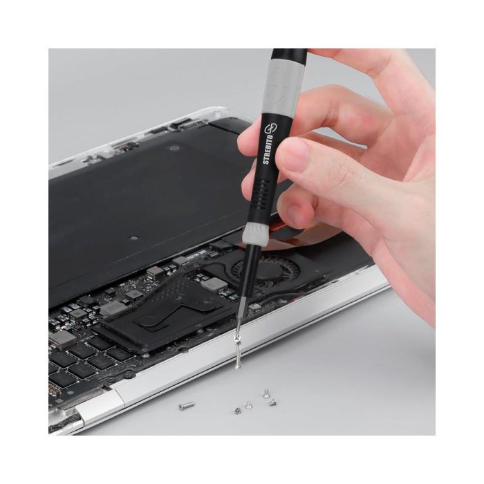 STREBITO - Juego de destornilladores de precision 43-in-1 para reparacion electronica.