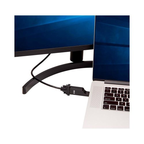 Adaptador Vertical Tripp-Lite U444-000-VGA, USB Tipo-C a VGA, 1920 x 1200 (1080p), Negro.