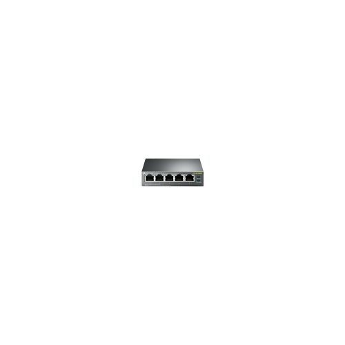TP-Link TL-SF1005P - Conmutador - sin gestionar - 5 x 10/100 (4 PoE) - sobremesa - PoE (58 W)